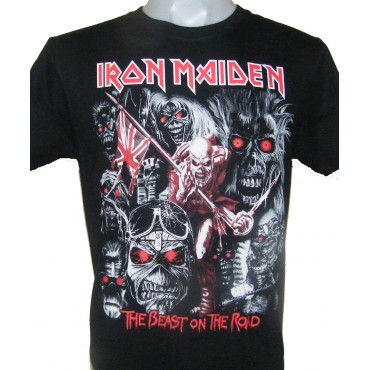 Iron Maiden t-shirt The Beast on the Road size